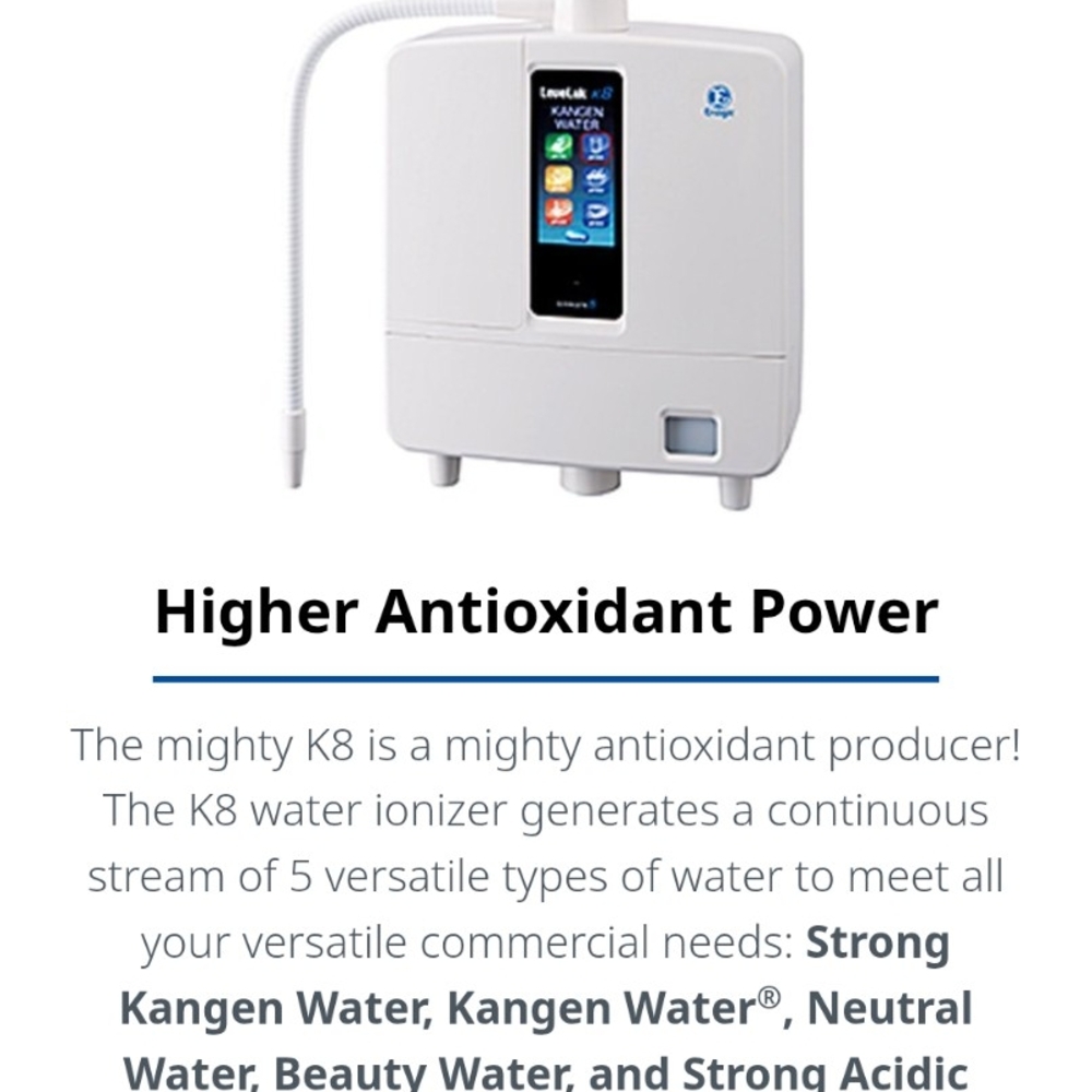 Leveluk K8 Water Ionizer - White